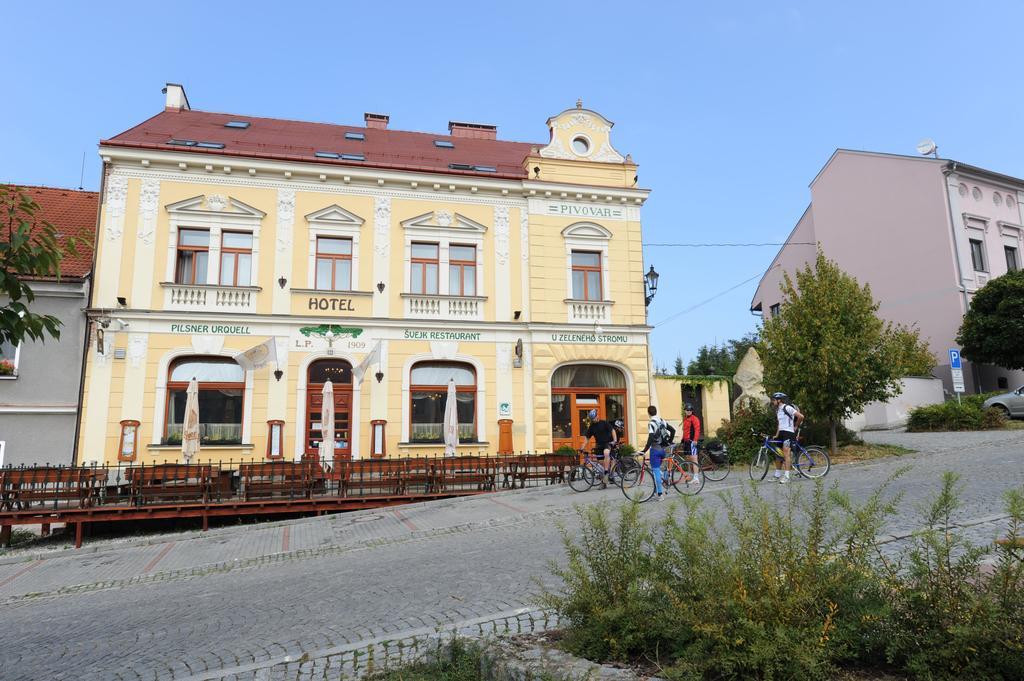 Hotel U Zeleneho stromu Nepomuk Buitenkant foto