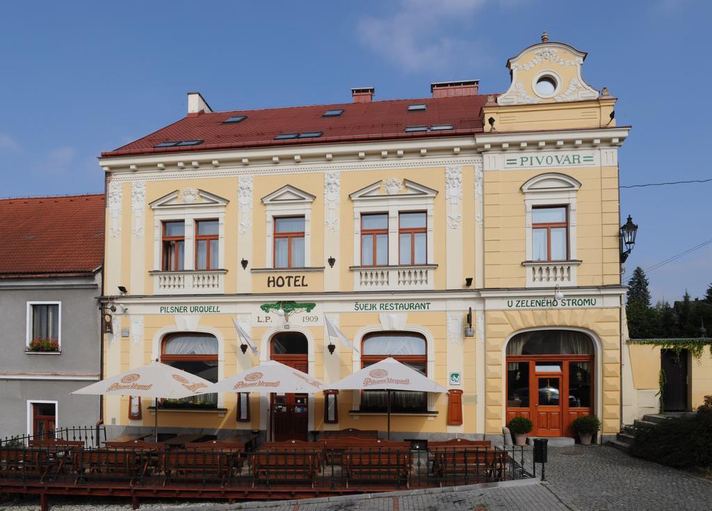 Hotel U Zeleneho stromu Nepomuk Buitenkant foto