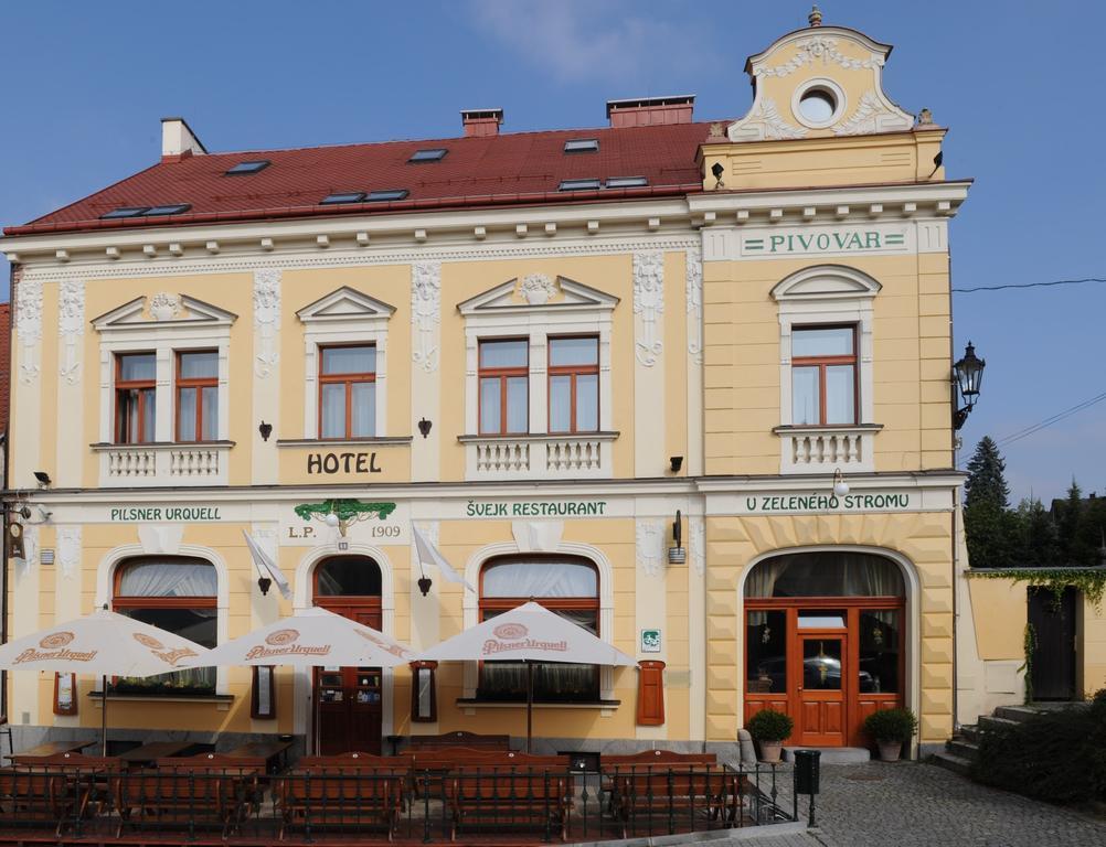 Hotel U Zeleneho stromu Nepomuk Buitenkant foto