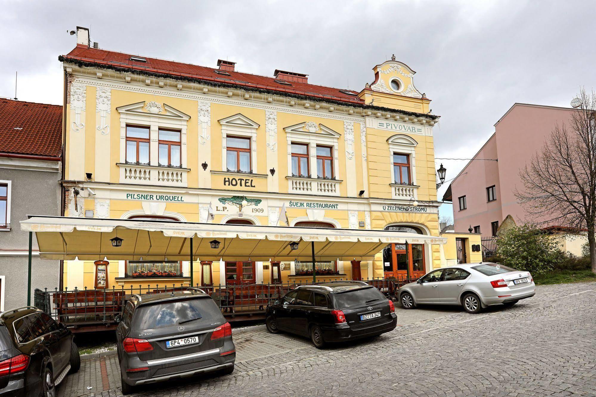 Hotel U Zeleneho stromu Nepomuk Buitenkant foto
